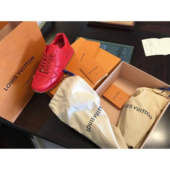 Size 8 - Louis Vuitton Run Away x Supreme Red Gum 2017 - Model: FD0137 - Picture 6 of 6